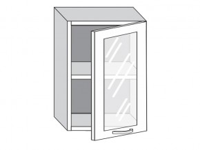 1.50.3 Шкаф настенный (h=720) на 500мм с 1-ой стекл. дверцей в Кировграде - kirovgrad.magazinmebel.ru | фото