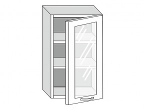 19.50.3 Шкаф настенный (h=913) на 500мм с 1-ой стекл. дверцей в Кировграде - kirovgrad.magazinmebel.ru | фото