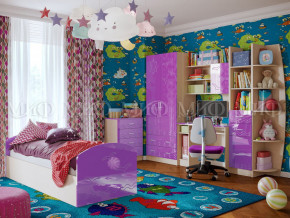 Детская комната Юниор-2 Фиолетовый металлик в Кировграде - kirovgrad.magazinmebel.ru | фото