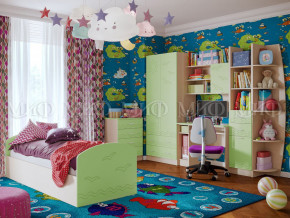 Детская комната Юниор-2 Салатовый в Кировграде - kirovgrad.magazinmebel.ru | фото
