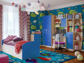 Детская комната Юниор-2 Синий в Кировграде - kirovgrad.magazinmebel.ru | фото