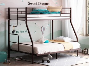 Двухъярусная кровать Гранада-3 140 коричневый в Кировграде - kirovgrad.magazinmebel.ru | фото