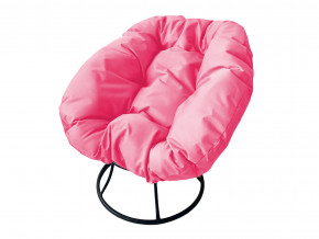 Кресло Пончик без ротанга розовая подушка в Кировграде - kirovgrad.magazinmebel.ru | фото