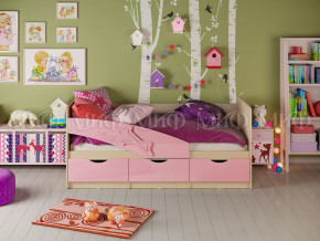 Кровать Дельфин 1600 Розовый металлик в Кировграде - kirovgrad.magazinmebel.ru | фото