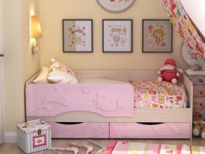 Кровать детская Алиса КР 812 розовая 1600 в Кировграде - kirovgrad.magazinmebel.ru | фото