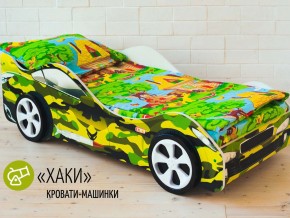 Кровать детская машина Хаки в Кировграде - kirovgrad.magazinmebel.ru | фото - изображение 2