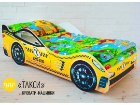 Кровать детская машина Такси в Кировграде - kirovgrad.magazinmebel.ru | фото
