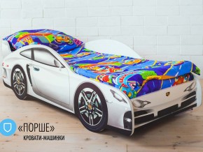 Кровать детская машинка Порше в Кировграде - kirovgrad.magazinmebel.ru | фото
