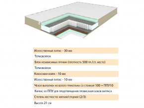 Матрас Тиссая 160х200 в Кировграде - kirovgrad.magazinmebel.ru | фото - изображение 2