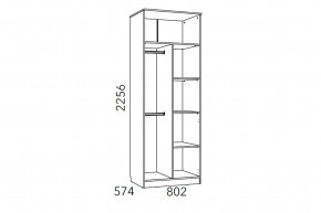 Шкаф для одежды Фанк НМ 014.07 М в Кировграде - kirovgrad.magazinmebel.ru | фото - изображение 3